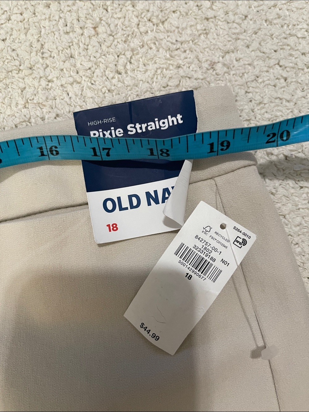 NWT- Old Navy - 18. Pixie Straight Ankle - Picture 6 of 8